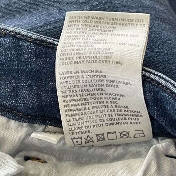 L’Agence SZ 26 Margot Skinny Jeans High-Rise Stretch 5-Pocket Dark Vintage Wash - Picture 8 of 8